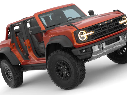SUV Bronco Raptor Mk6 2022 3D Model