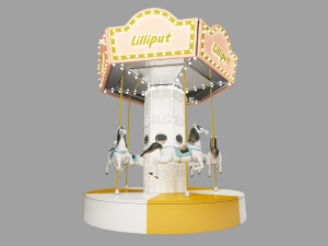 Carousel 3D 모델