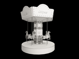 Carousel 3D 모델