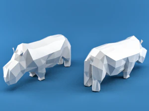 animals africa edition 3D Model