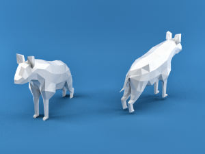 animals africa edition Model 3D