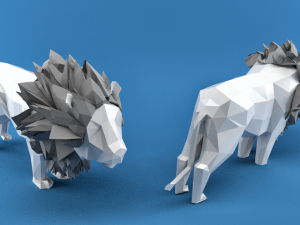 animals africa edition Model 3D
