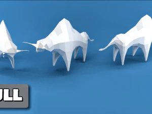 harappa animals 3D Model