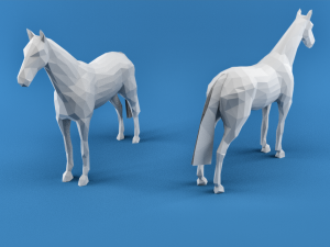 farm animals 3D 模型