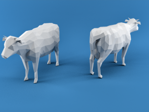 farm animals 3D 模型