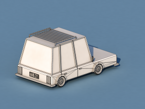 cartoon car 3D Model