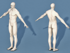 base character male 3D 模型