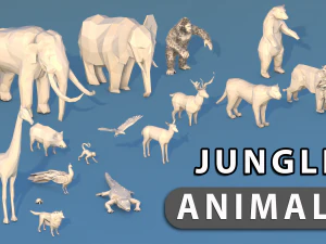 orman hayvanları 3D Model