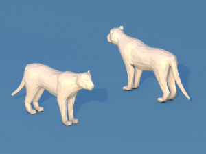 jungle animals 3D Model