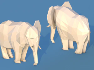 jungle animals 3D Model
