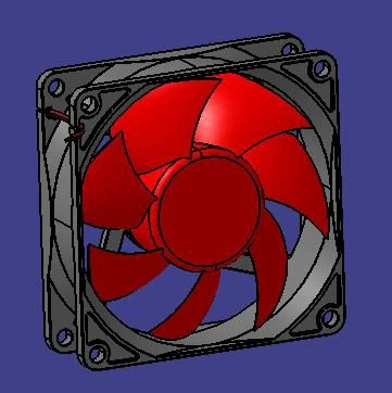 fan 3D Model .c4d .max .obj .3ds .fbx .stl .blend