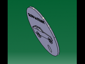 car Modelo de Impressão 3D