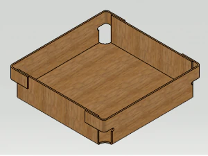 wood box 3D Print Model