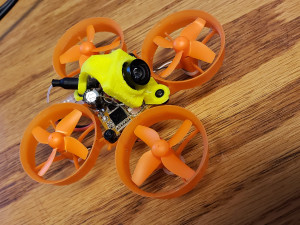 whoop bee lite canopy for both v2 and new f4 3D 打印模型