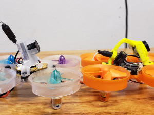 whoop bee lite canopy for both v2 and new f4 3D 打印模型