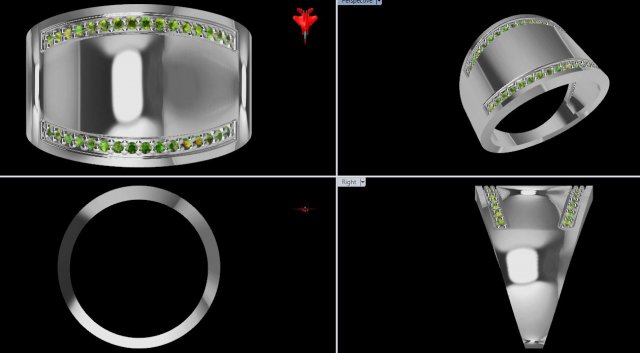 ringtjv001 3D Модель .c4d .max .obj .3ds .fbx .stl .blend 