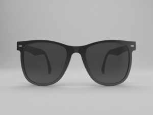 black sunglasses Model 3D