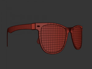 black sunglasses Model 3D