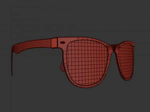 black sunglasses 3D Model