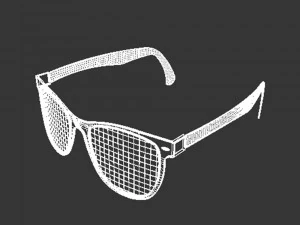 black sunglasses 3D Model