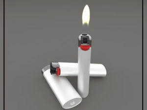 bic lighter 3D Model