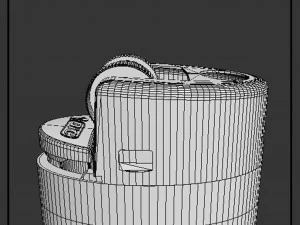 bic lighter 3D Model