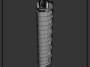 bic lighter Modello 3D