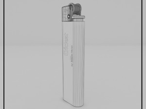 cricket lighter Model 3D