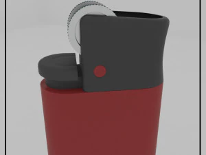 cricket lighter 3D Model