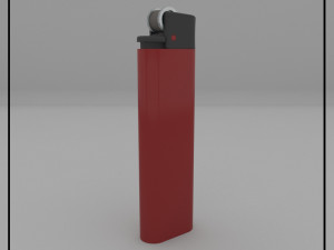 cricket lighter Model 3D