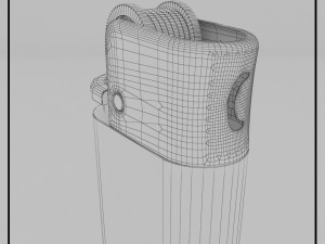 cricket lighter Model 3D
