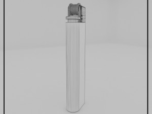 cricket lighter Model 3D