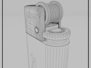 cricket lighter Model 3D