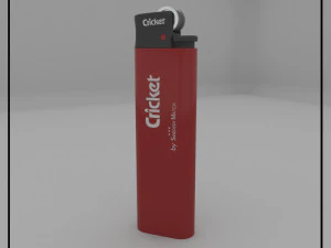 cricket lighter 3D Model