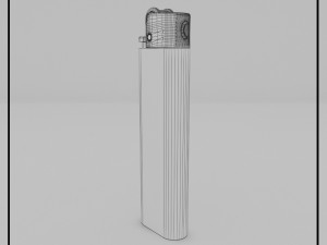 cricket lighter Model 3D