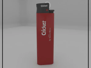 cricket lighter 3D Model