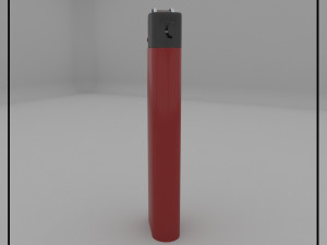cricket lighter Model 3D