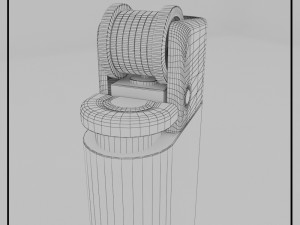 cricket lighter Model 3D