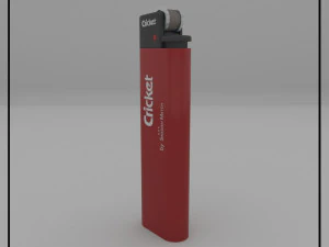 cricket lighter 3D Model