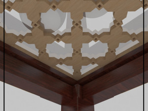 islamic table 3D मॉडल