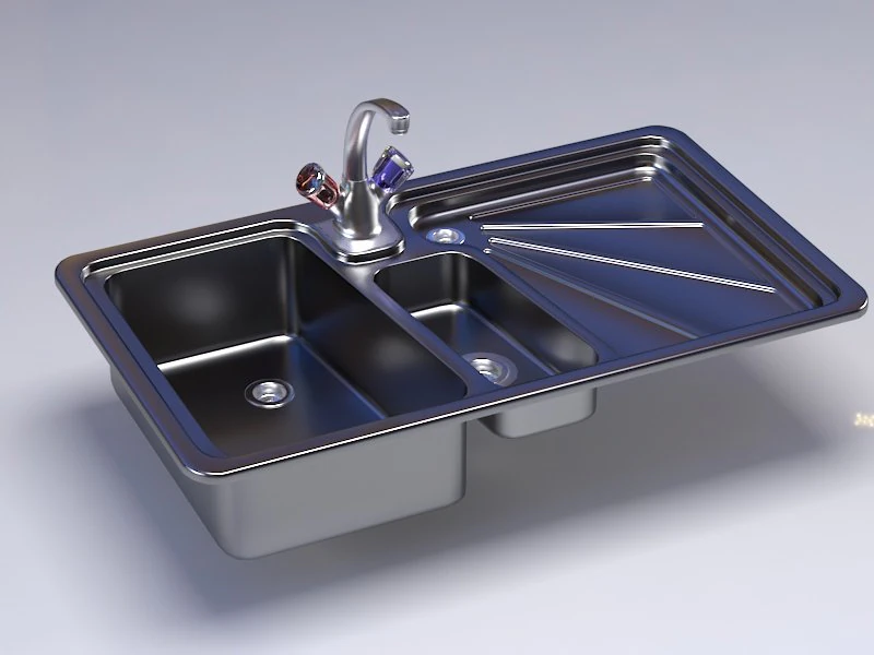 shaco models sink faucet 3D Model .c4d .max .obj .3ds .fbx .stl .blend 