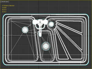shaco models sink faucet 3D Model