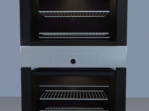 chaco wall oven double Modelo 3D