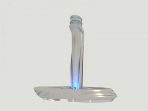 नियंत्रण टॉवर इस्तांबुल का तीसरा हवाई अड्डा 3D मॉडल