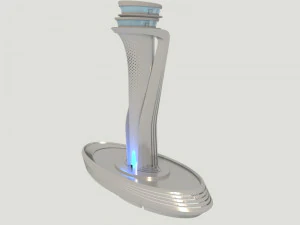 control tower third airport of stanbul 3D Model