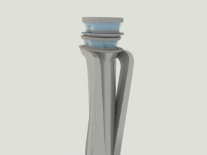 control tower third airport of stanbul Model 3D
