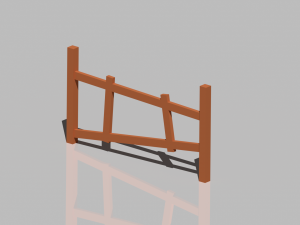 low poly house Modelo 3D