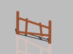 low poly house 3D Model