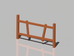 low poly house Modelo 3D