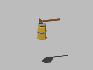 low poly house Modelo 3D